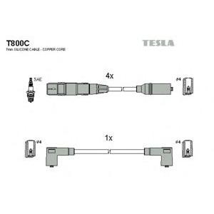 кабели за свещи - комплект запалителни кабели TESLA T800C 