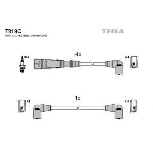 кабели за свещи - комплект запалителни кабели TESLA T819C 