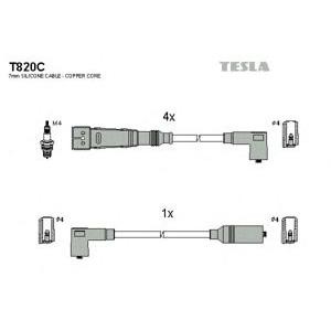 кабели за свещи - комплект запалителни кабели TESLA T820C 
