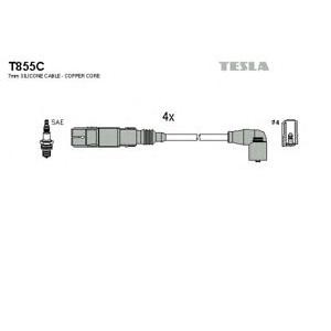 кабели за свещи - комплект запалителни кабели TESLA T855C 