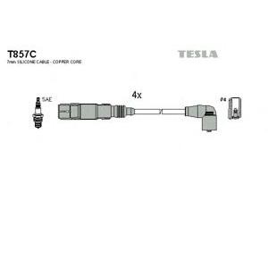 кабели за свещи - комплект запалителни кабели TESLA T857C 
