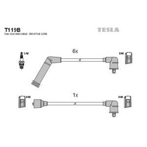 кабели за свещи - комплект запалителни кабели TESLA T119B 