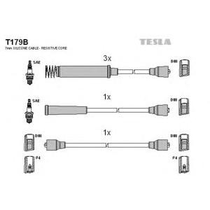 кабели за свещи - комплект запалителни кабели TESLA T179B 
