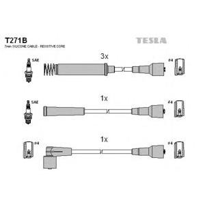 кабели за свещи - комплект запалителни кабели TESLA T271B 