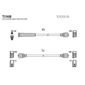 кабели за свещи - комплект запалителни кабели TESLA T290B 