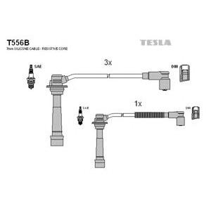 кабели за свещи - комплект запалителни кабели TESLA T556B 