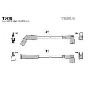 кабели за свещи - комплект запалителни кабели TESLA T563B 
