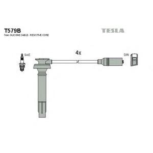 кабели за свещи - комплект запалителни кабели TESLA T579B 