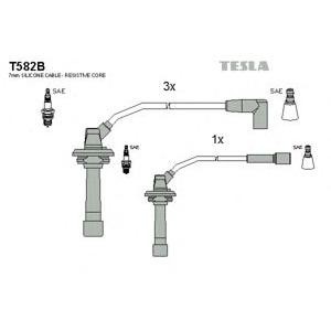 кабели за свещи - комплект запалителни кабели TESLA T582B 
