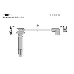 кабели за свещи - комплект запалителни кабели TESLA T584B 