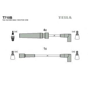 кабели за свещи - комплект запалителни кабели TESLA T710B 