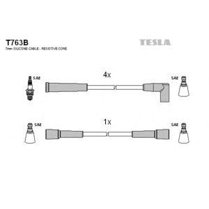 кабели за свещи - комплект запалителни кабели TESLA T763B 