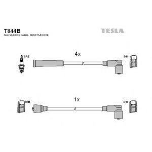 кабели за свещи - комплект запалителни кабели TESLA T844B 