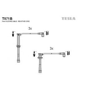 кабели за свещи - комплект запалителни кабели TESLA T871B 