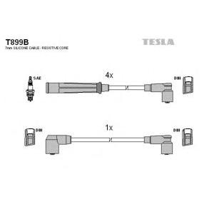 кабели за свещи - комплект запалителни кабели TESLA T899B 