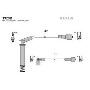 кабели за свещи - комплект запалителни кабели TESLA T929B 