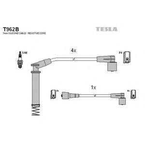 кабели за свещи - комплект запалителни кабели TESLA T962B 