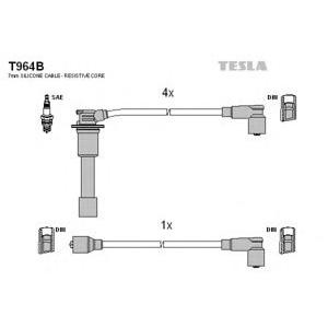 кабели за свещи - комплект запалителни кабели TESLA T964B 