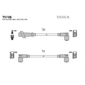 кабели за свещи - комплект запалителни кабели TESLA T970B 
