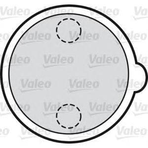 комплект феродо за накладки, дискова ръчна спирачка VALEO 598364 