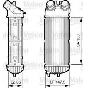 интеркулер (охладител за въздуха на турбината) VALEO 817706 