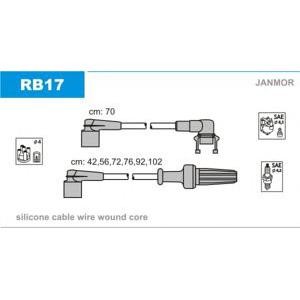 кабели за свещи - комплект запалителни кабели JANMOR RB17 