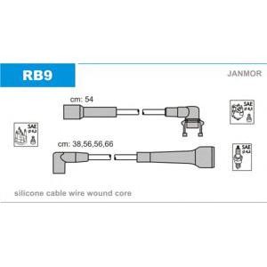 кабели за свещи - комплект запалителни кабели JANMOR RB9 