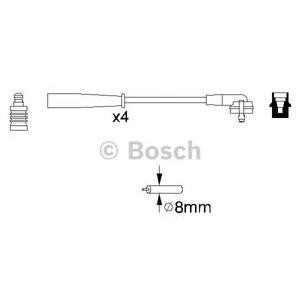 кабели за свещи - комплект запалителни кабели BOSCH 0 986 356 887 