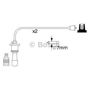кабели за свещи - комплект запалителни кабели BOSCH 0 986 356 991 