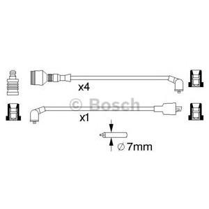 кабели за свещи - комплект запалителни кабели BOSCH 0 986 357 014 