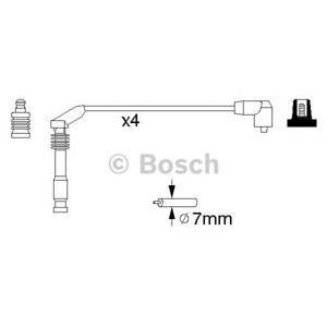 кабели за свещи - комплект запалителни кабели BOSCH 0 986 357 126 