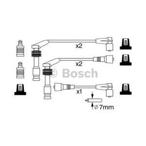 кабели за свещи - комплект запалителни кабели BOSCH 0 986 357 242 