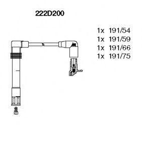 кабели за свещи - комплект запалителни кабели BREMI 222D200 