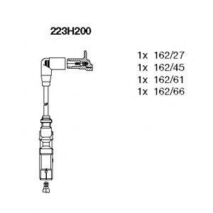 кабели за свещи - комплект запалителни кабели BREMI 223H200 