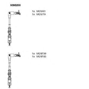 кабели за свещи - комплект запалителни кабели BREMI 939B200 