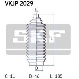 комплект маншон, кормилно управление SKF VKJP 2029 