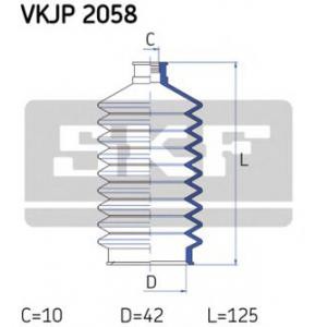 комплект маншон, кормилно управление SKF VKJP 2058 