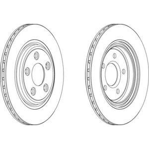 спирачен диск FERODO DDF1108