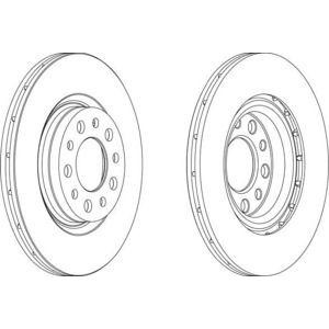 спирачен диск FERODO DDF1454 
