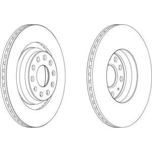 спирачен диск FERODO DDF1503 