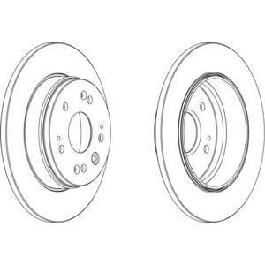 спирачен диск FERODO DDF1540