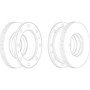 спирачен диск FERODO FCR106A