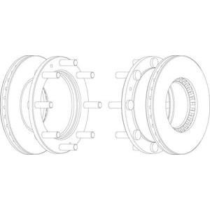 спирачен диск FERODO FCR107A