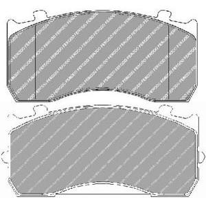 накладки FERODO FCV1277BFE 
