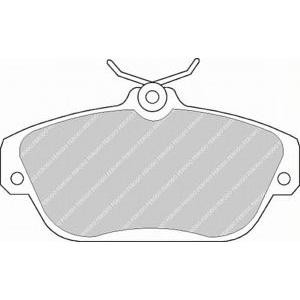 накладки FERODO FDB1024 