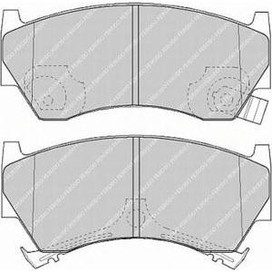 накладки FERODO FDB1103 