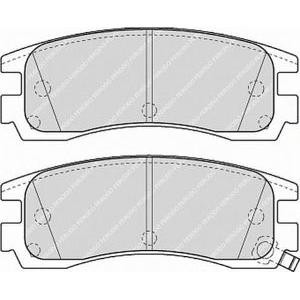 накладки FERODO FDB1264 