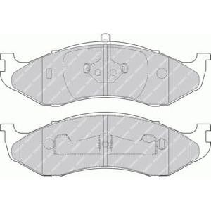 накладки FERODO FDB1267