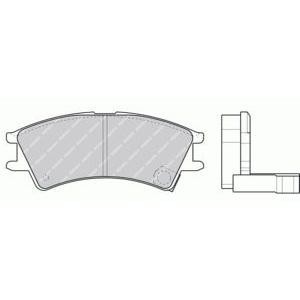 накладки FERODO FDB1326