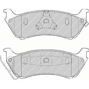 накладки FERODO FDB1401 